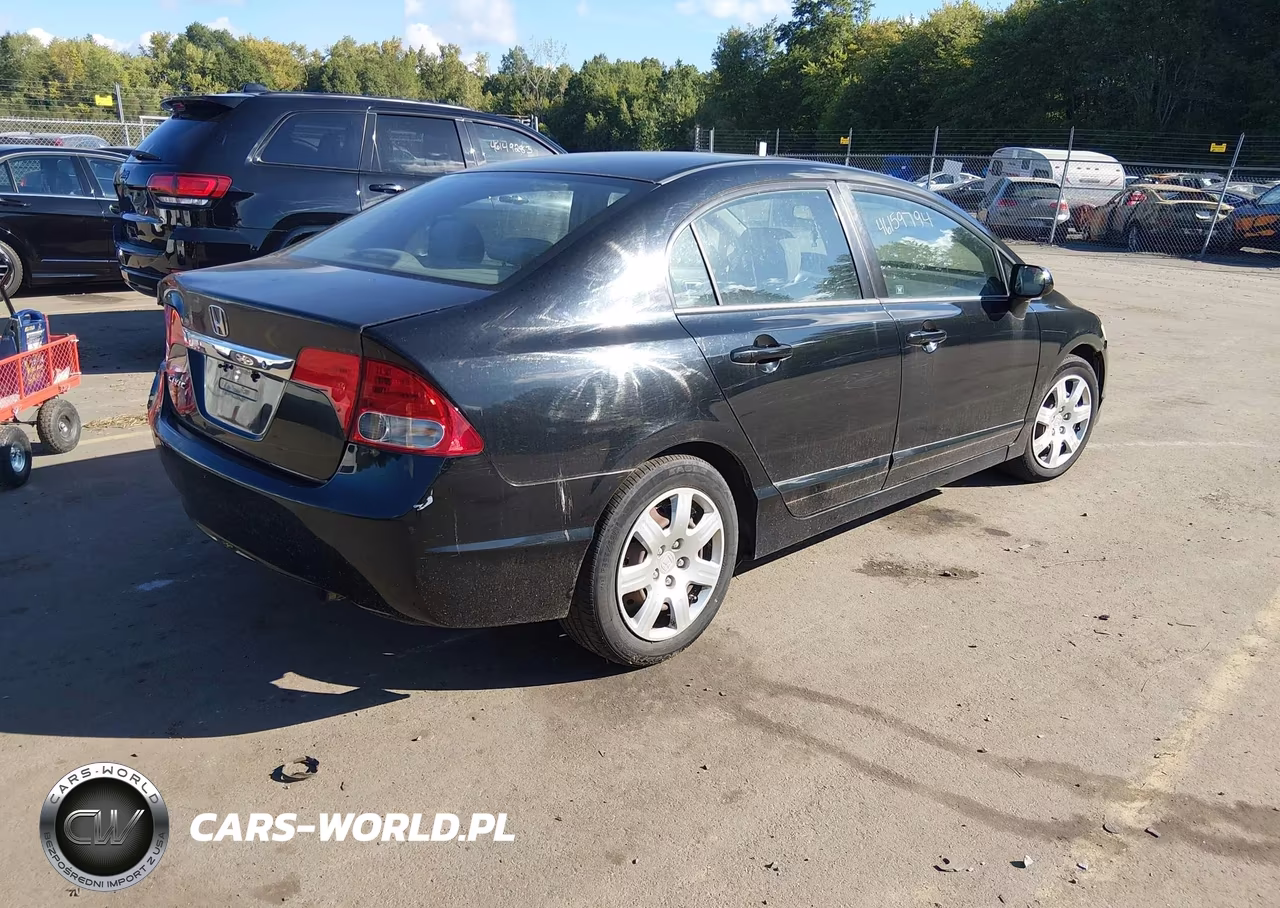 2009 Honda Civic Lx VIN:2HGFA165X9H365666 - 4