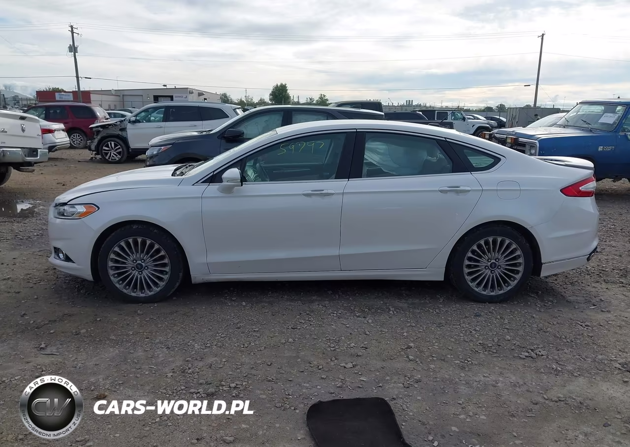 2016 Ford Fusion Titanium VIN:3FA6P0K99GR114676 - 14