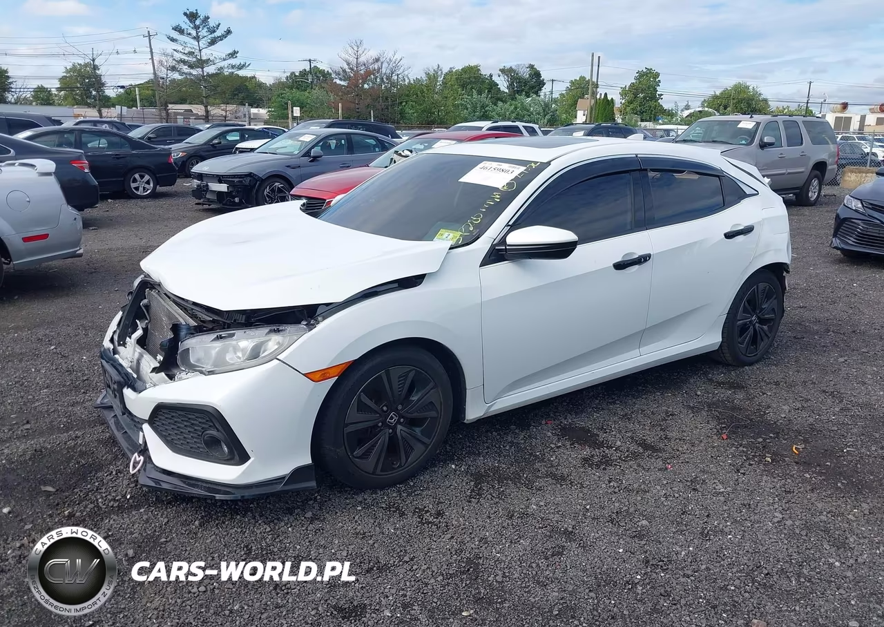 2017 Honda Civic Ex-L VIN:SHHFK7H79HU401220 - 2