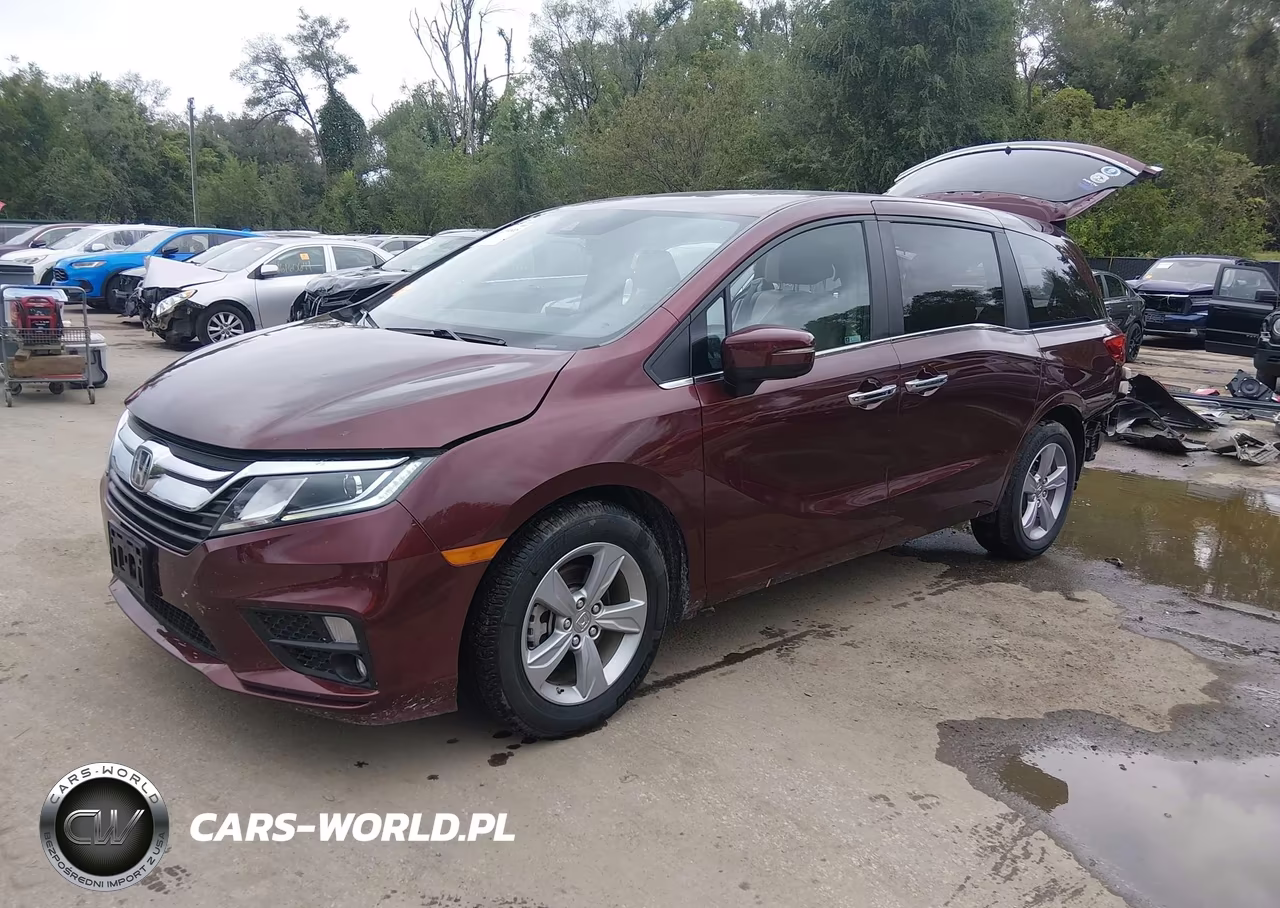 2020 Honda Odyssey Ex-L-Ex-L W-Navi Res VIN:5FNRL6H75LB050658 - 2