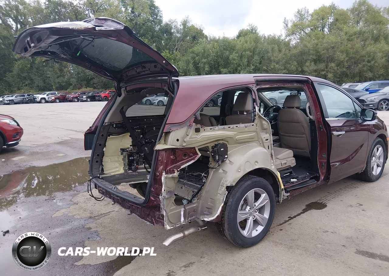 2020 Honda Odyssey Ex-L-Ex-L W-Navi Res VIN:5FNRL6H75LB050658 - 4