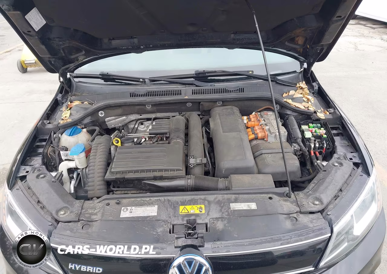 2016 Volkswagen Jetta Hybrid Sel Premium VIN:3VW637AJ1GM227137 - 10