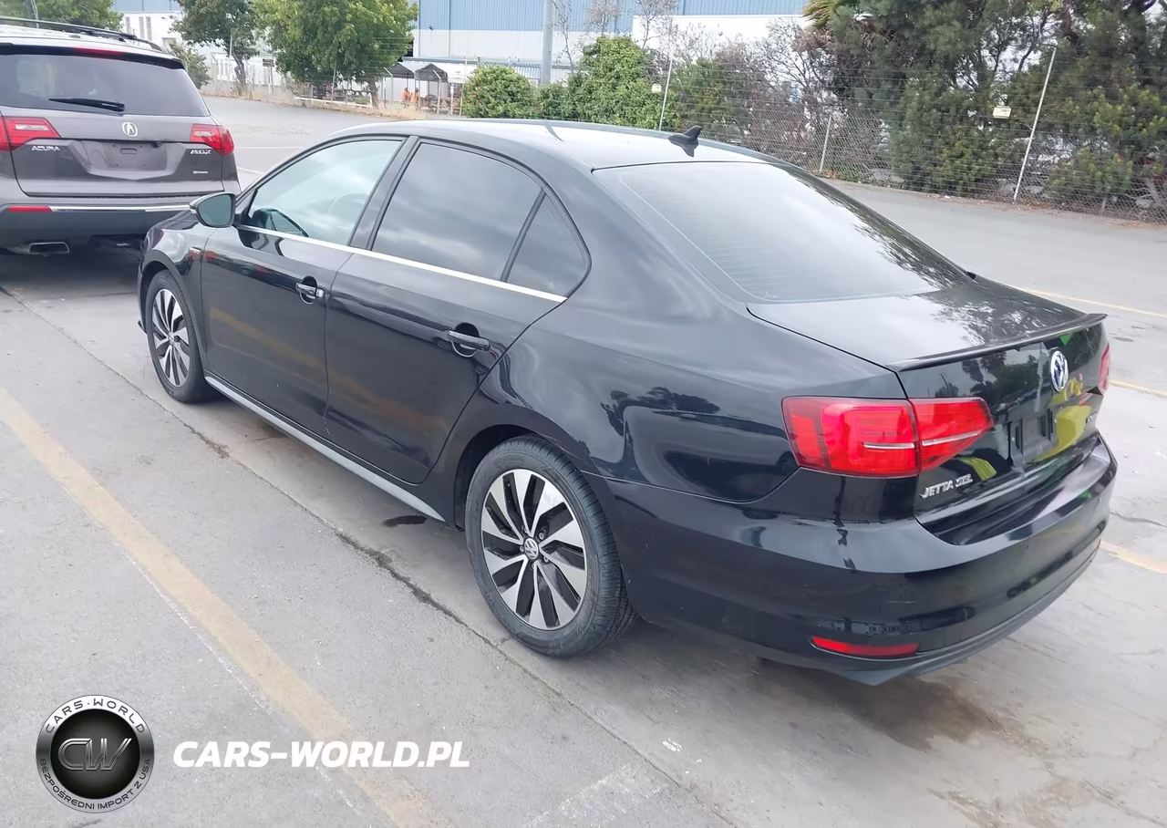 2016 Volkswagen Jetta Hybrid Sel Premium VIN:3VW637AJ1GM227137 - 3