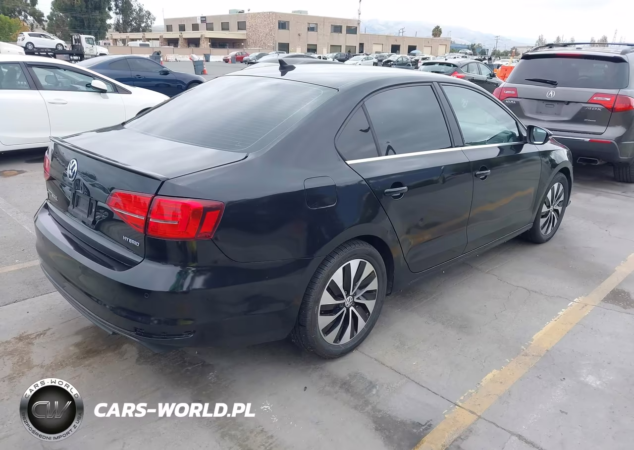 2016 Volkswagen Jetta Hybrid Sel Premium VIN:3VW637AJ1GM227137 - 4