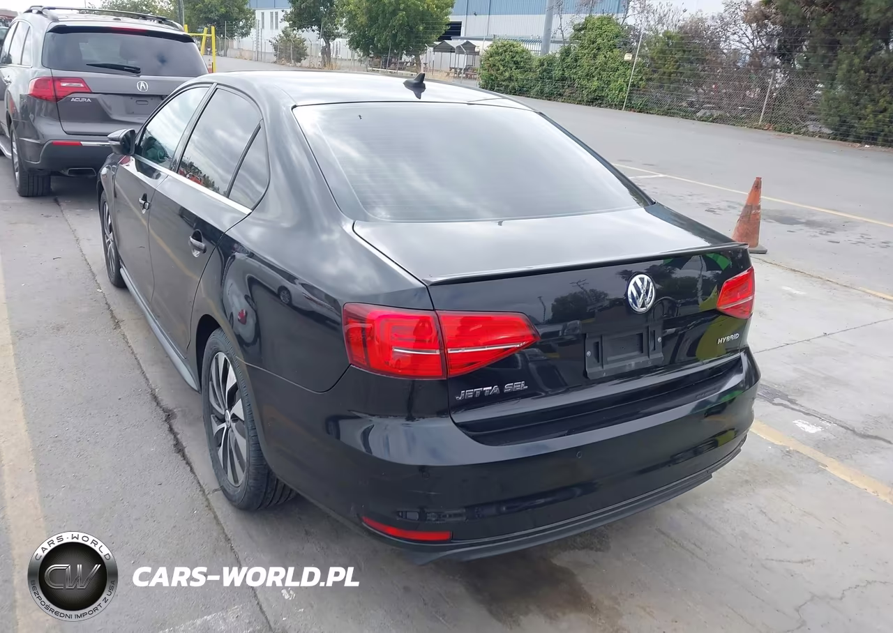 2016 Volkswagen Jetta Hybrid Sel Premium VIN:3VW637AJ1GM227137 - 6