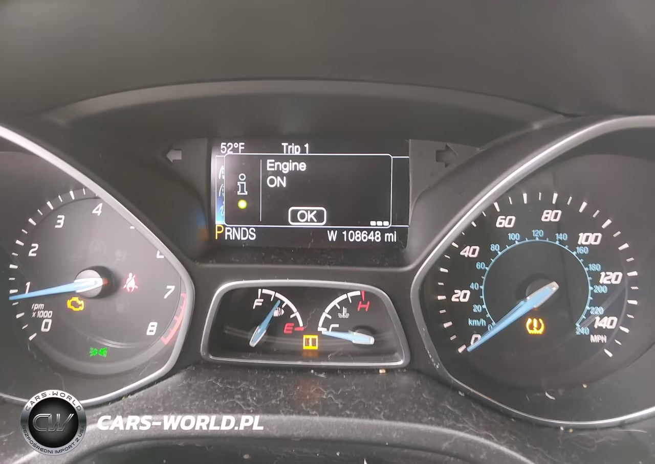 2014 Ford Focus Titanium VIN:1FADP3J24EL312249 - 7