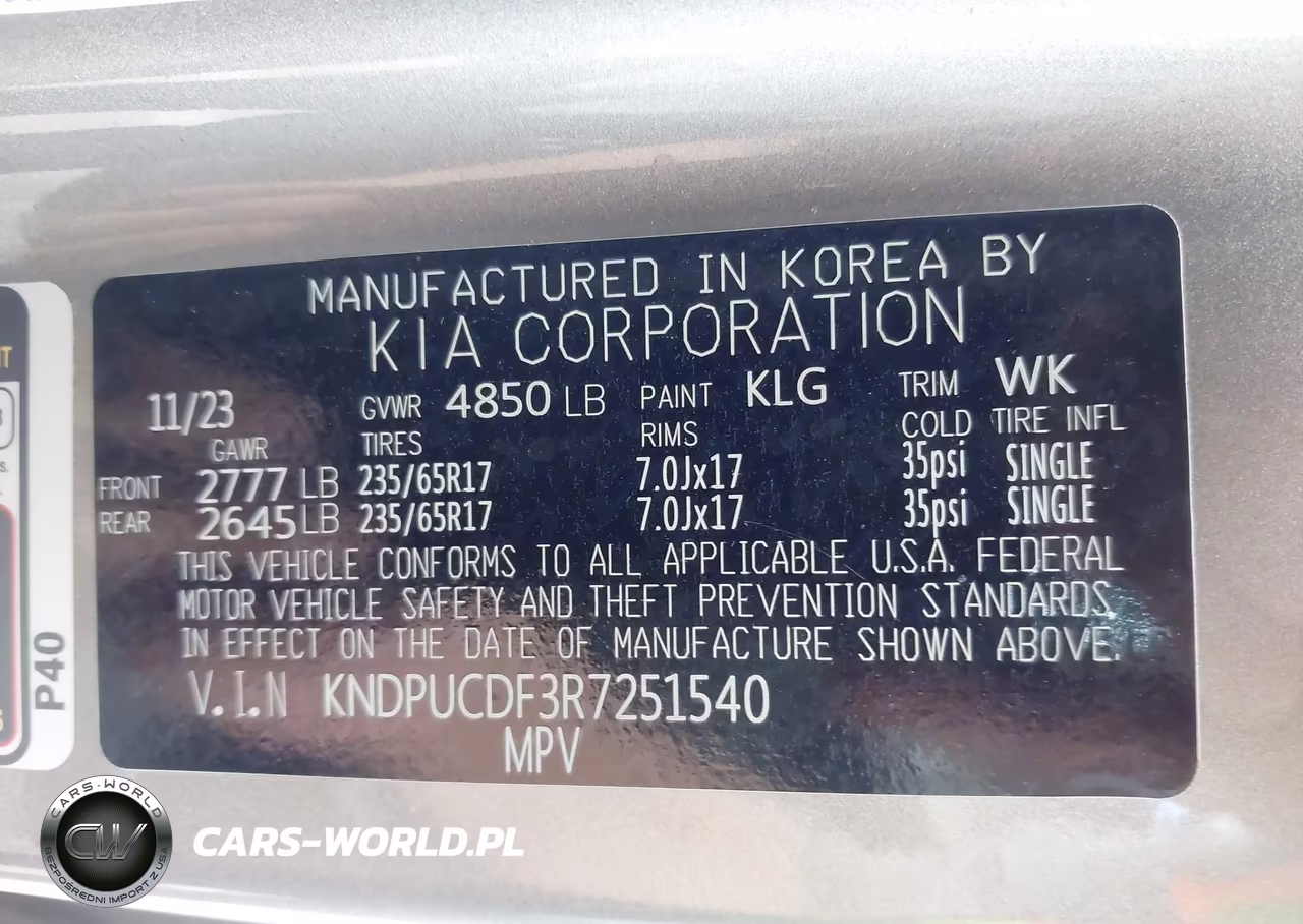 2024 Kia Sportage Lx VIN:KNDPUCDF3R7251540 - 9