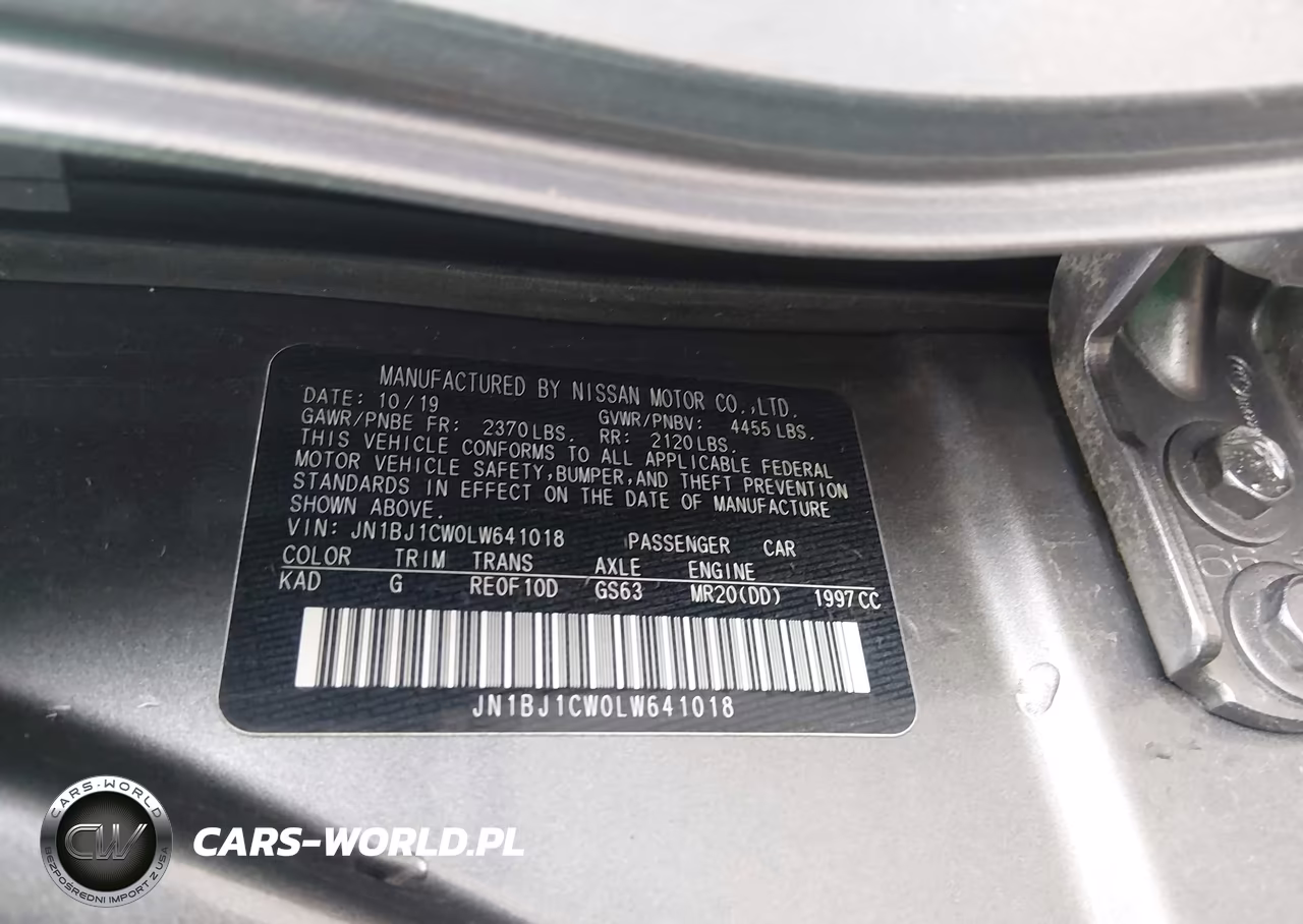 2020 Nissan Rogue Sport S Awd Xtronic Cvt VIN:JN1BJ1CW0LW641018 - 9