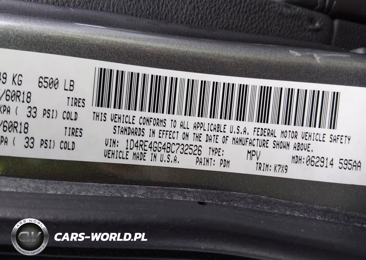 2011 Dodge Durango Crew VIN:1D4RE4GG4BC732526 - 9