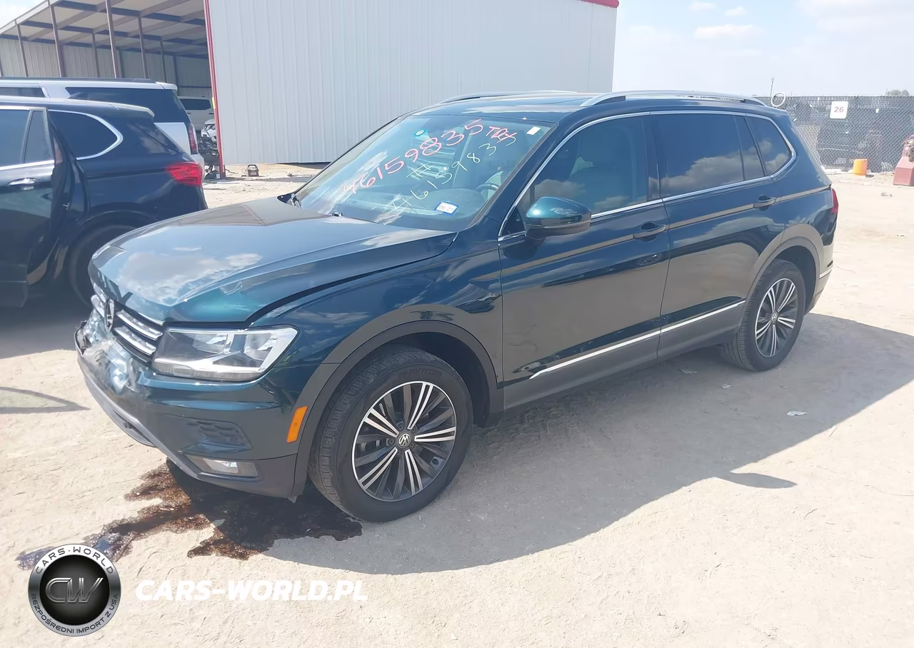 2019 Volkswagen Tiguan 2.0T Se-2.0T Sel-2.0T Sel R-Line-2.0T Sel R-Line Black VIN:3VV3B7AX9KM109053 - 2