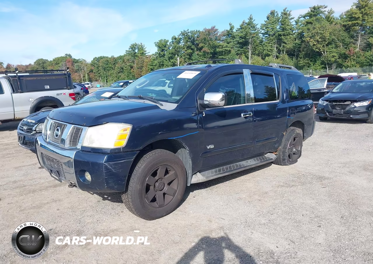 2006 Nissan Armada Se VIN:5N1AA08B76N700516 - 2