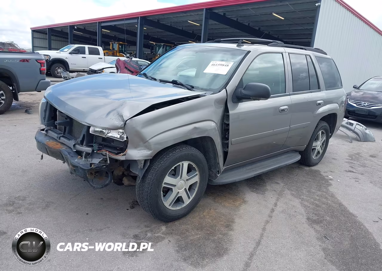 2007 Chevrolet Trailblazer Lt VIN:1GNDT13S872144946 - 2