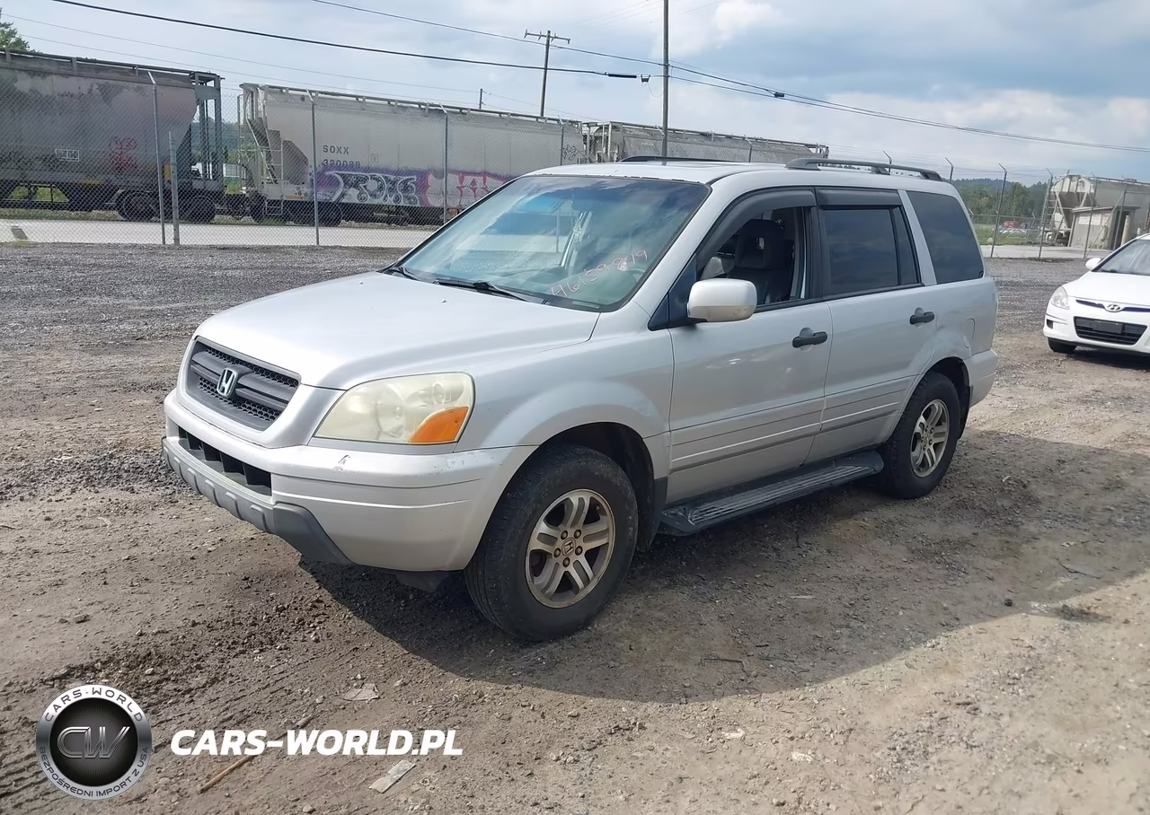 2005 Honda Pilot Ex-L VIN:5FNYF18555B007333 - 2