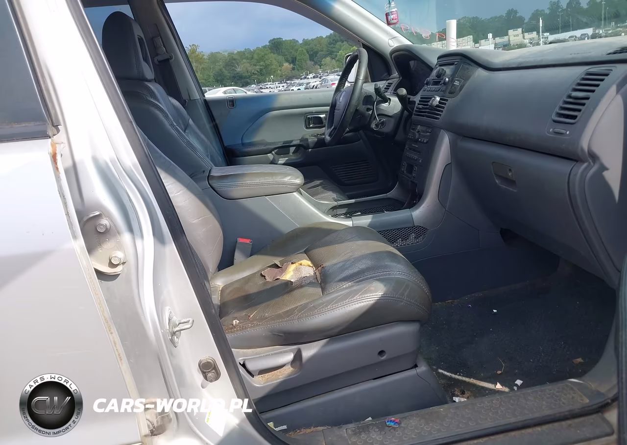 2005 Honda Pilot Ex-L VIN:5FNYF18555B007333 - 5