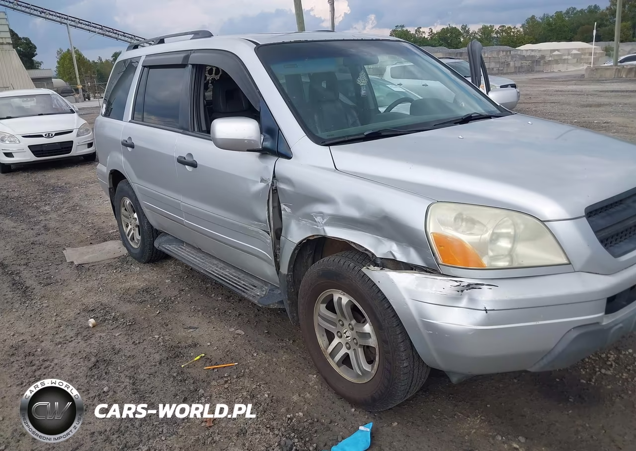2005 Honda Pilot Ex-L VIN:5FNYF18555B007333 - 6