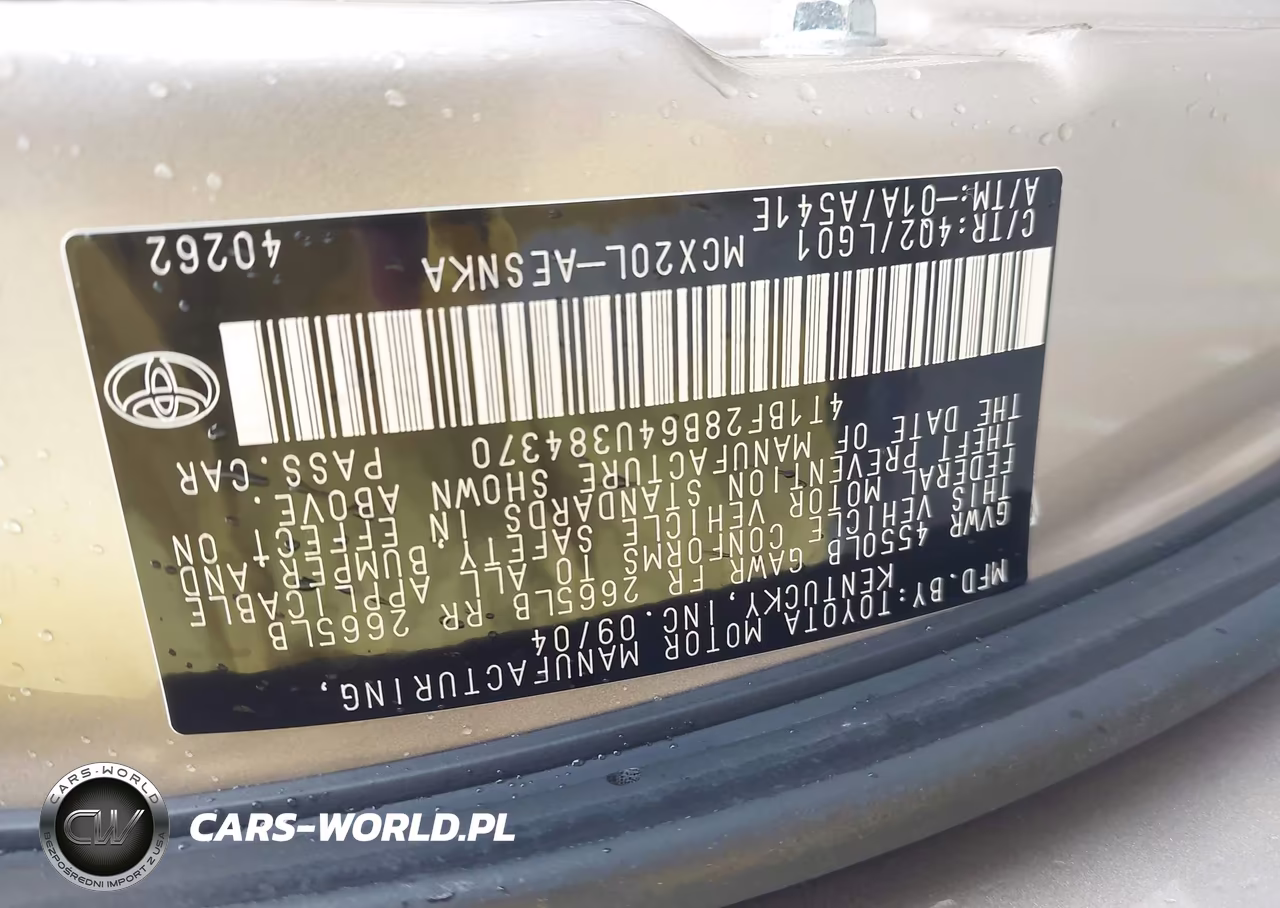 2004 Toyota Avalon Xl VIN:4T1BF28B64U384370 - 9