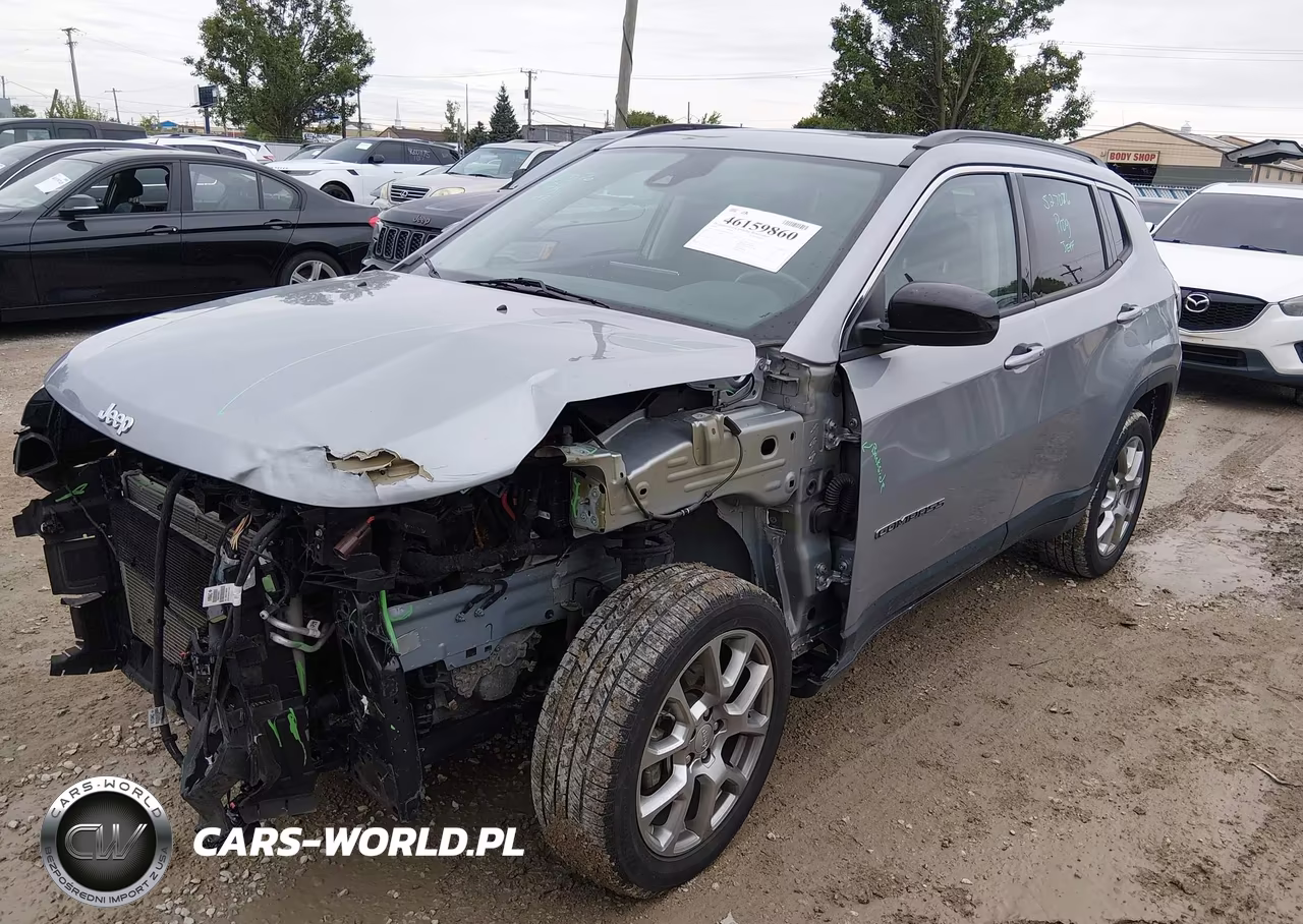 2022 Jeep Compass Latitude Lux 4X4 VIN:3C4NJDFBXNT109143 - 2