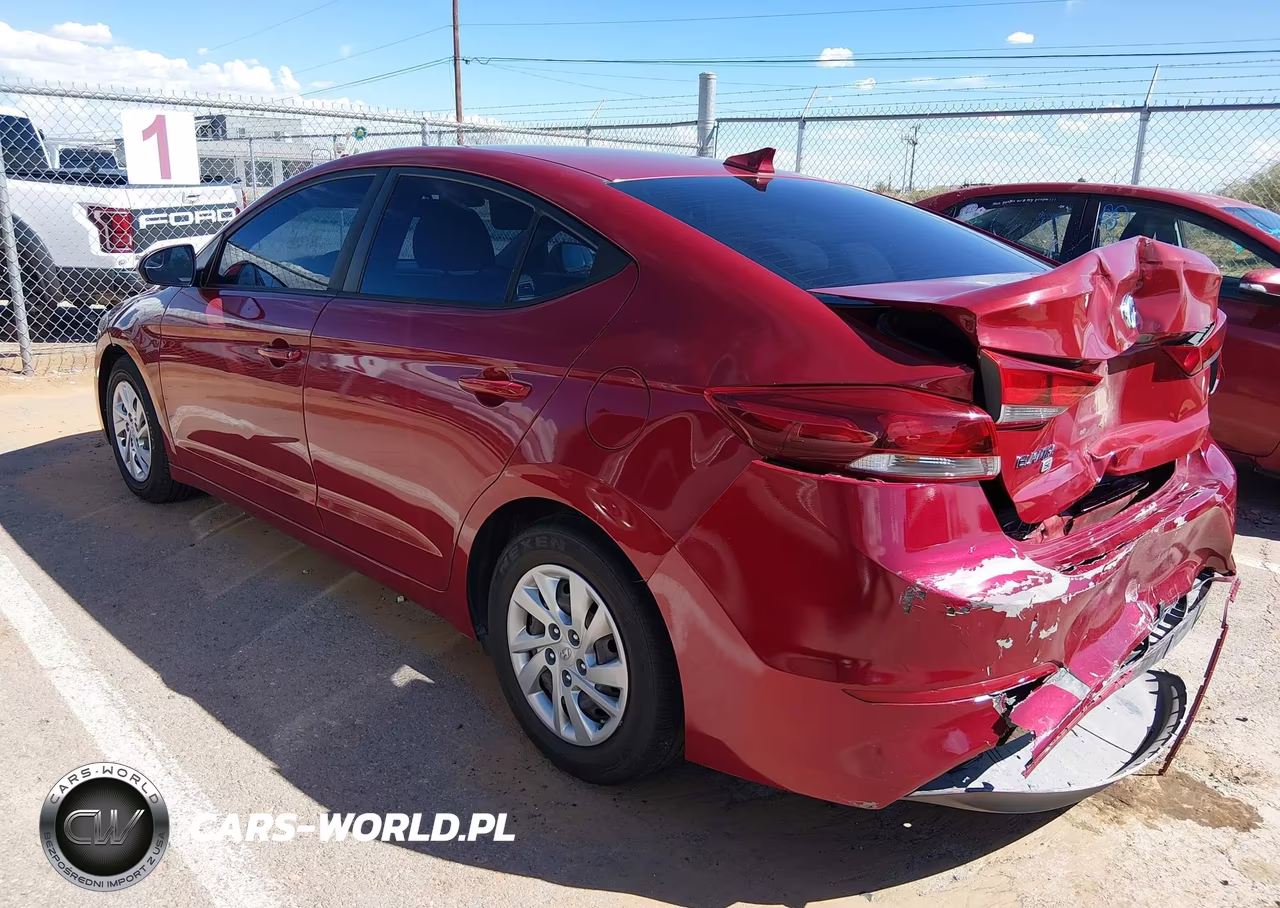 2017 Hyundai Elantra Se VIN:KMHD74LF9HU429092 - 3