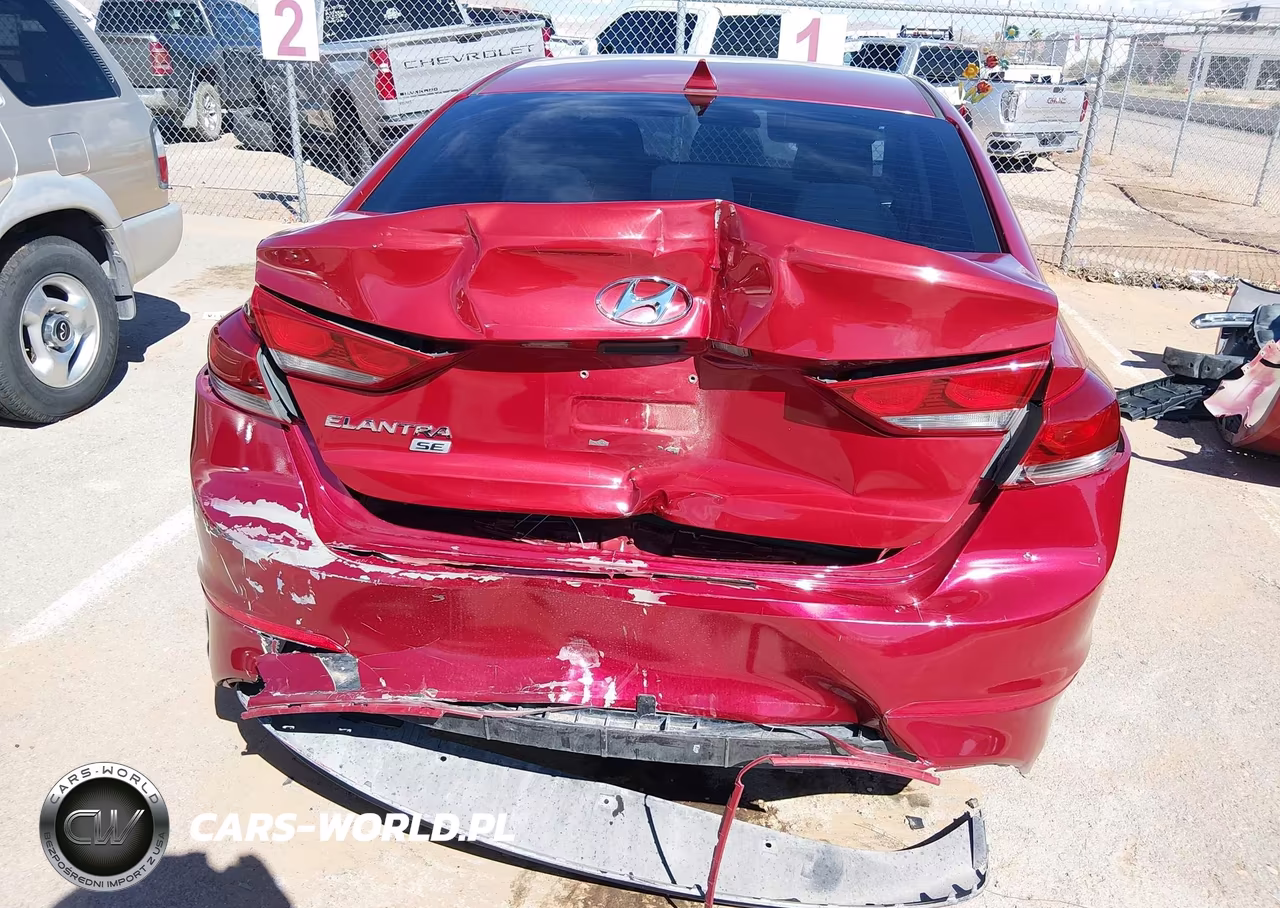 2017 Hyundai Elantra Se VIN:KMHD74LF9HU429092 - 6