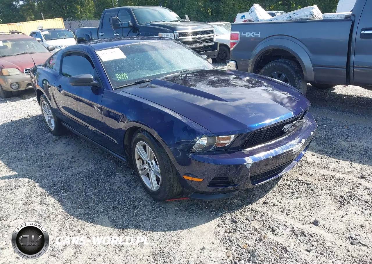 2012 Ford Mustang V6 VIN:1ZVBP8AM2C5247612 - 1