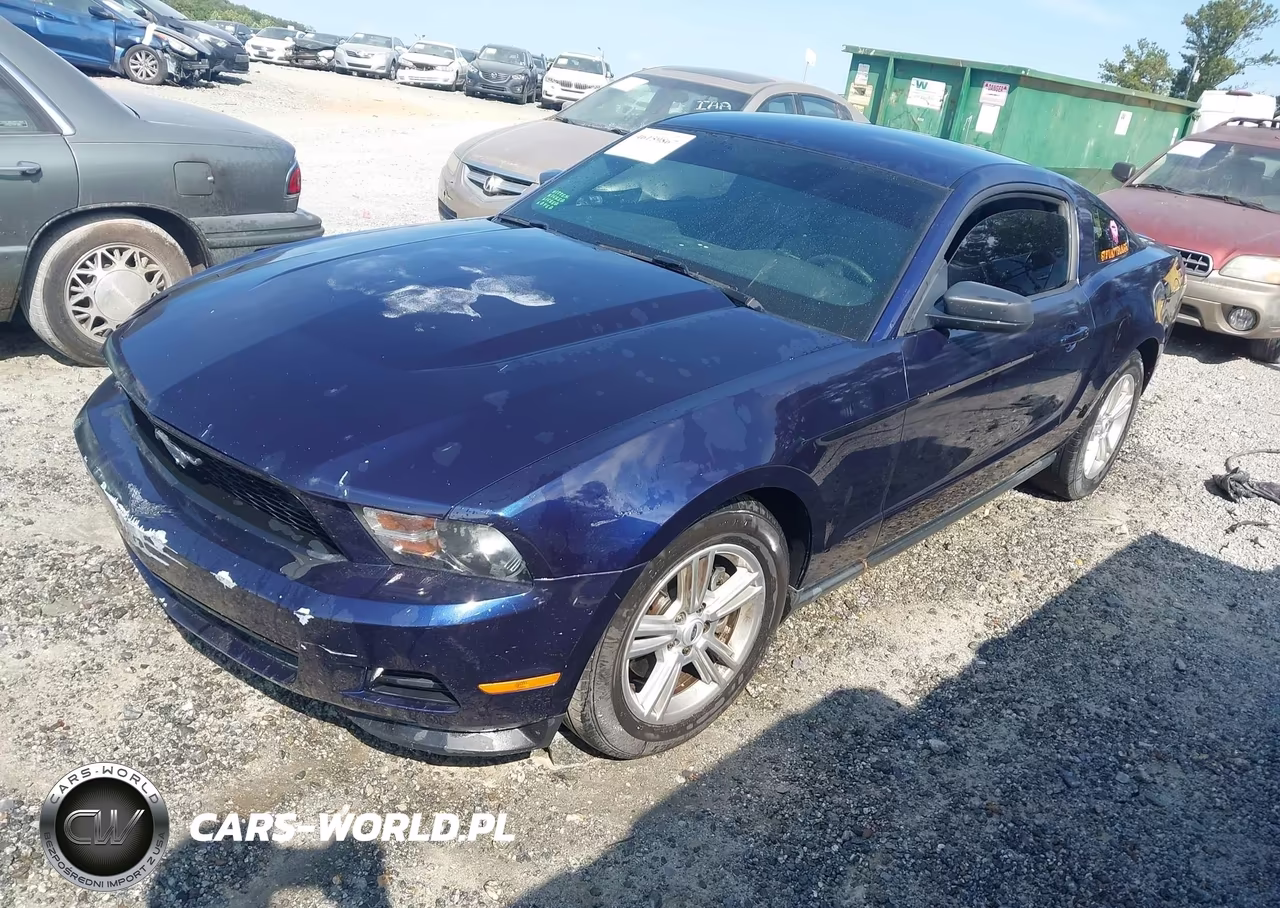 2012 Ford Mustang V6 VIN:1ZVBP8AM2C5247612 - 2
