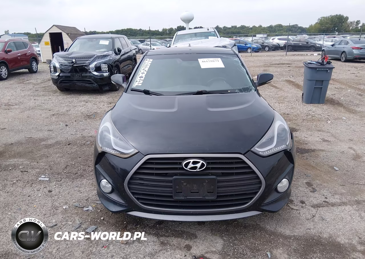 2016 Hyundai Veloster Turbo VIN:KMHTC6AEXGU257926 - 12