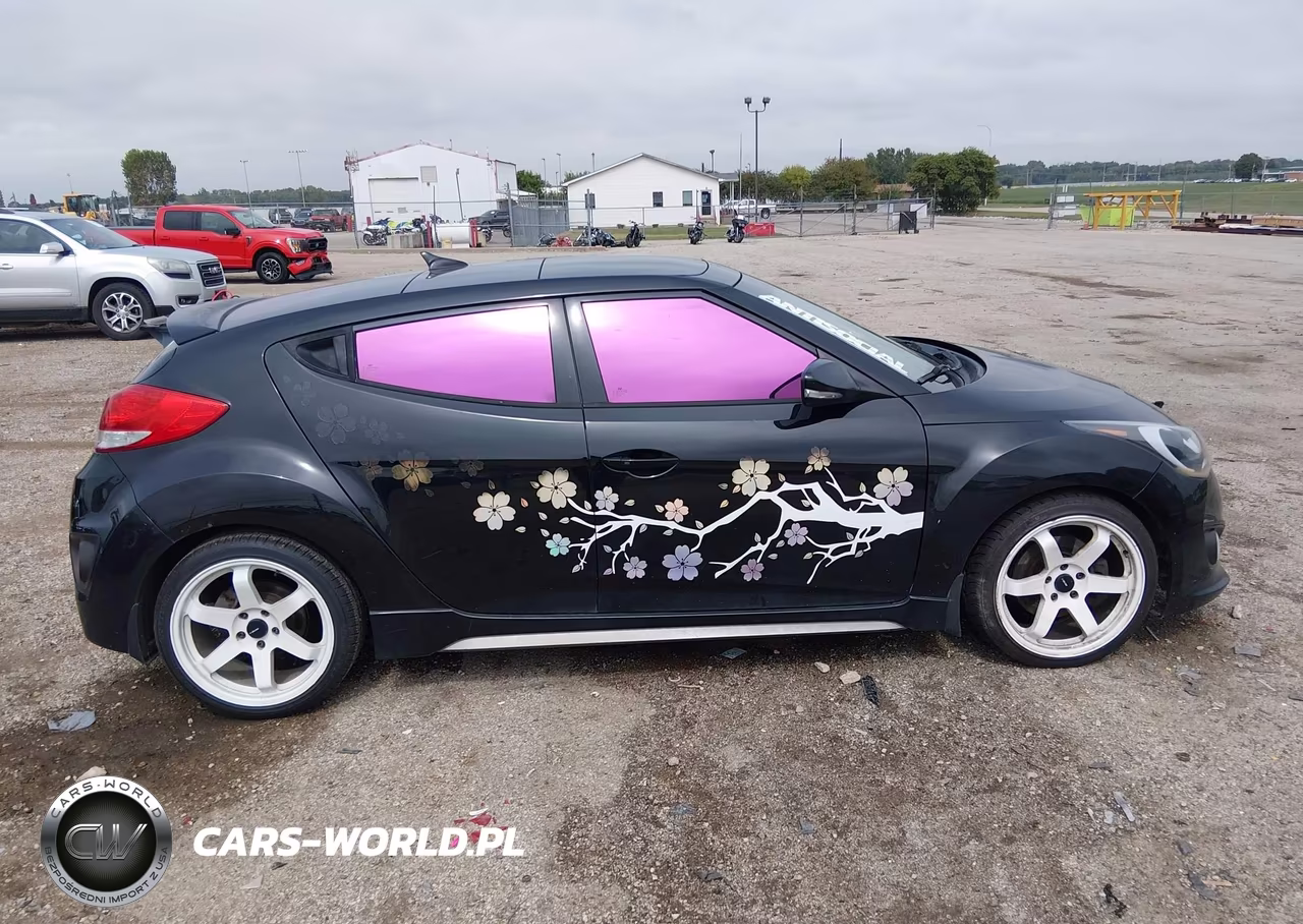 2016 Hyundai Veloster Turbo VIN:KMHTC6AEXGU257926 - 13