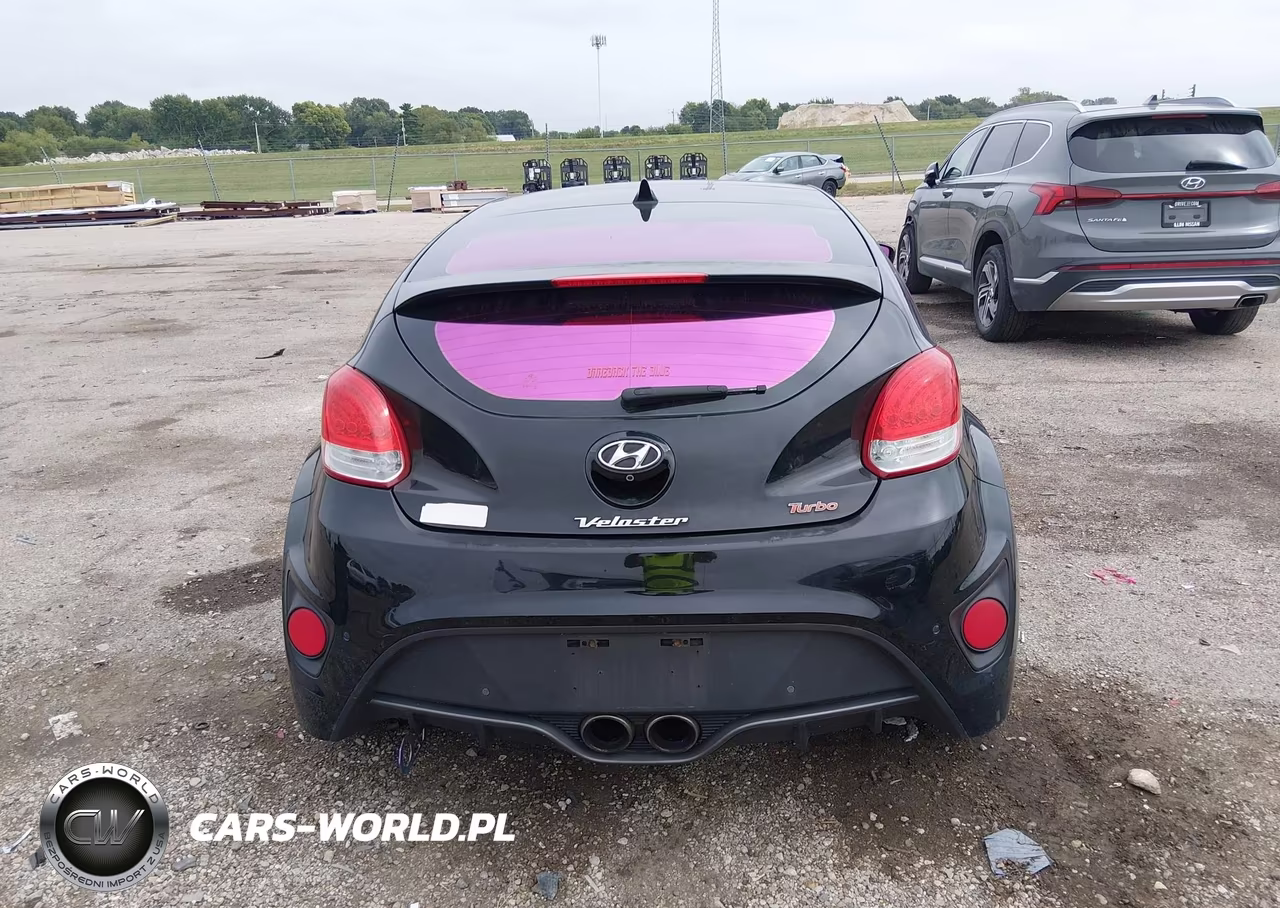 2016 Hyundai Veloster Turbo VIN:KMHTC6AEXGU257926 - 16