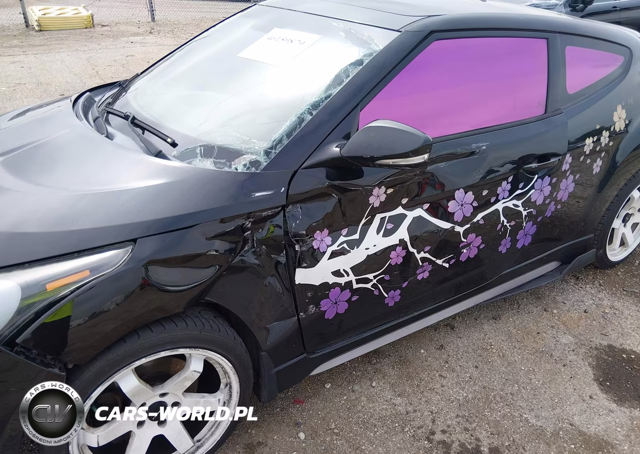 2016 Hyundai Veloster Turbo VIN:KMHTC6AEXGU257926 - 6