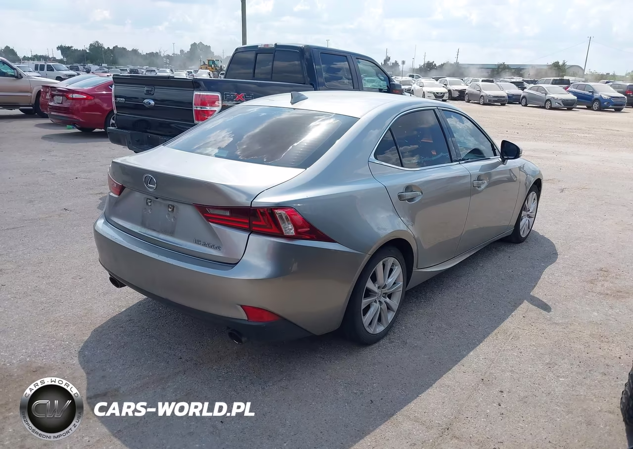 2016 Lexus Is 200T VIN:JTHBA1D24G5033425 - 4