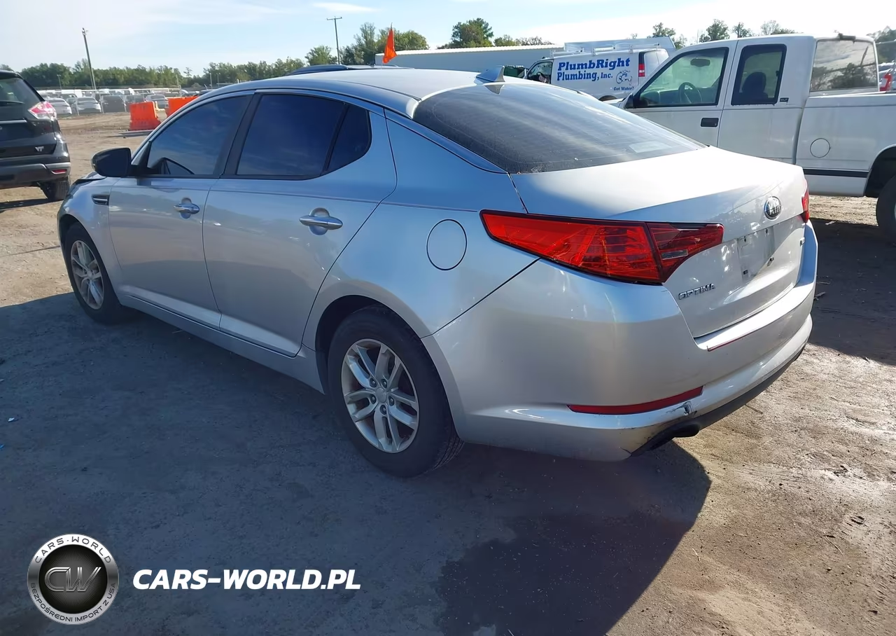 2013 Kia Optima Lx VIN:KNAGM4A73D5440659 - 3