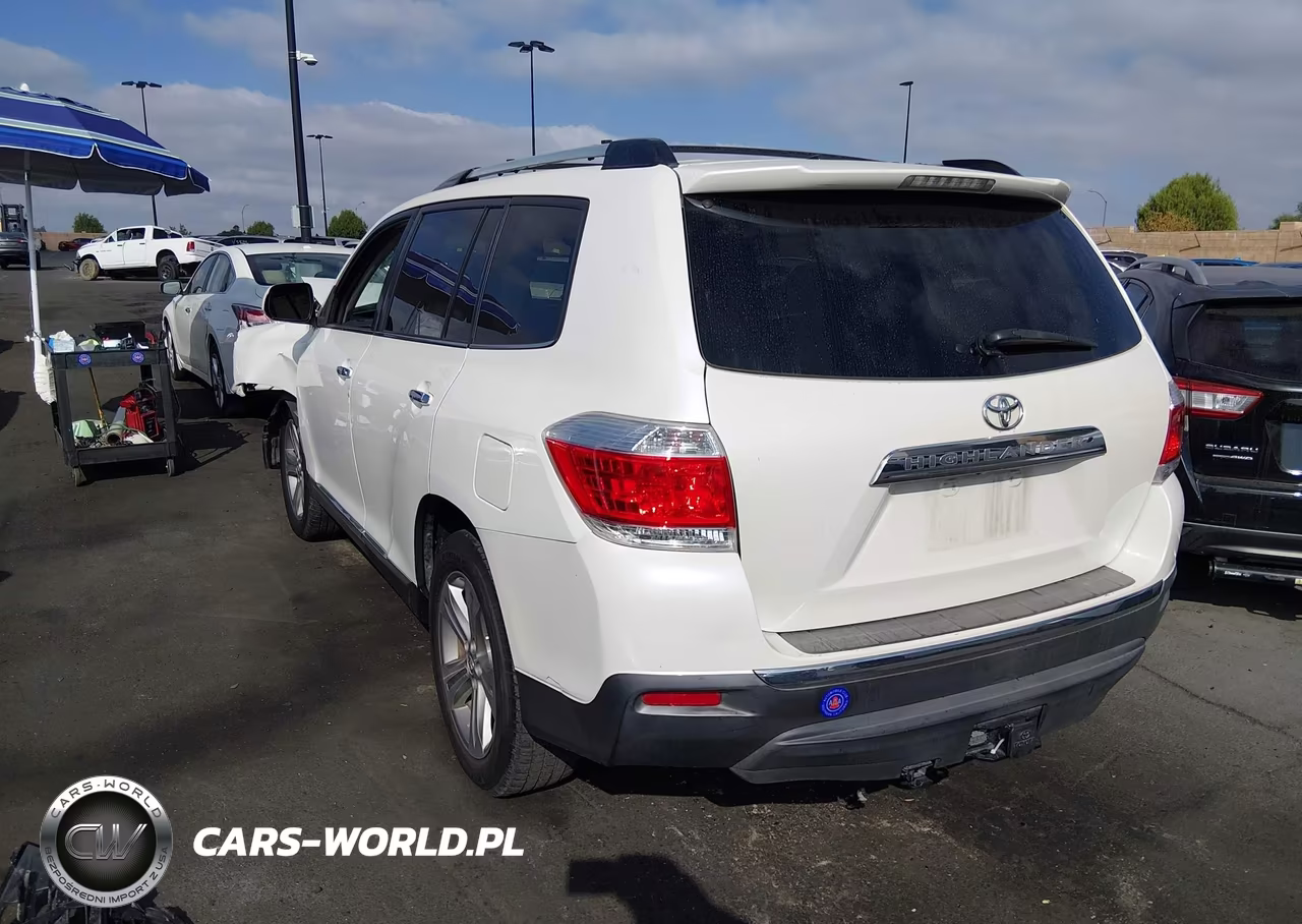 2013 Toyota Highlander Limited V6 VIN:5TDYK3EHXDS101935 - 3