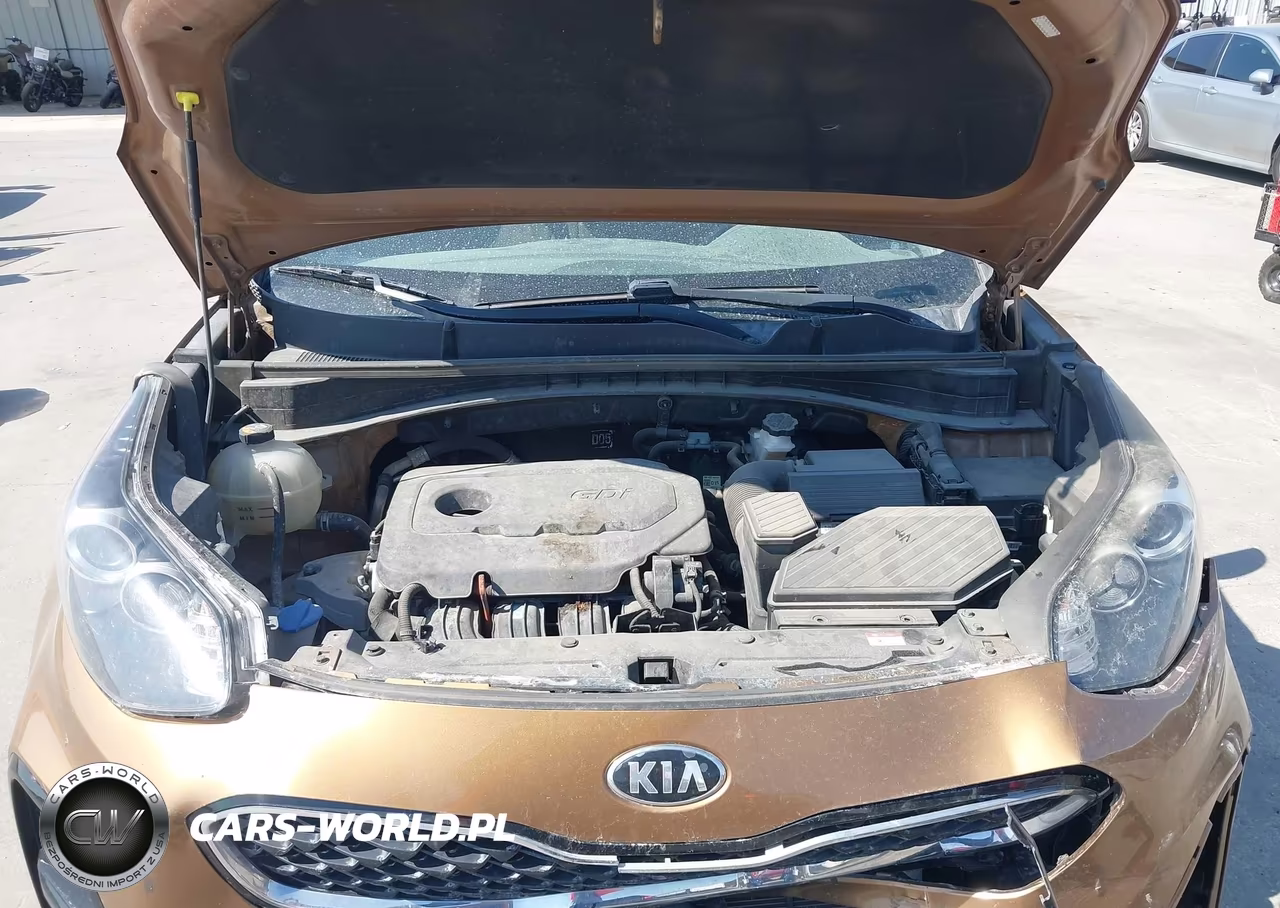 2021 Kia Sportage Lx VIN:KNDPM3AC1M7923033 - 10