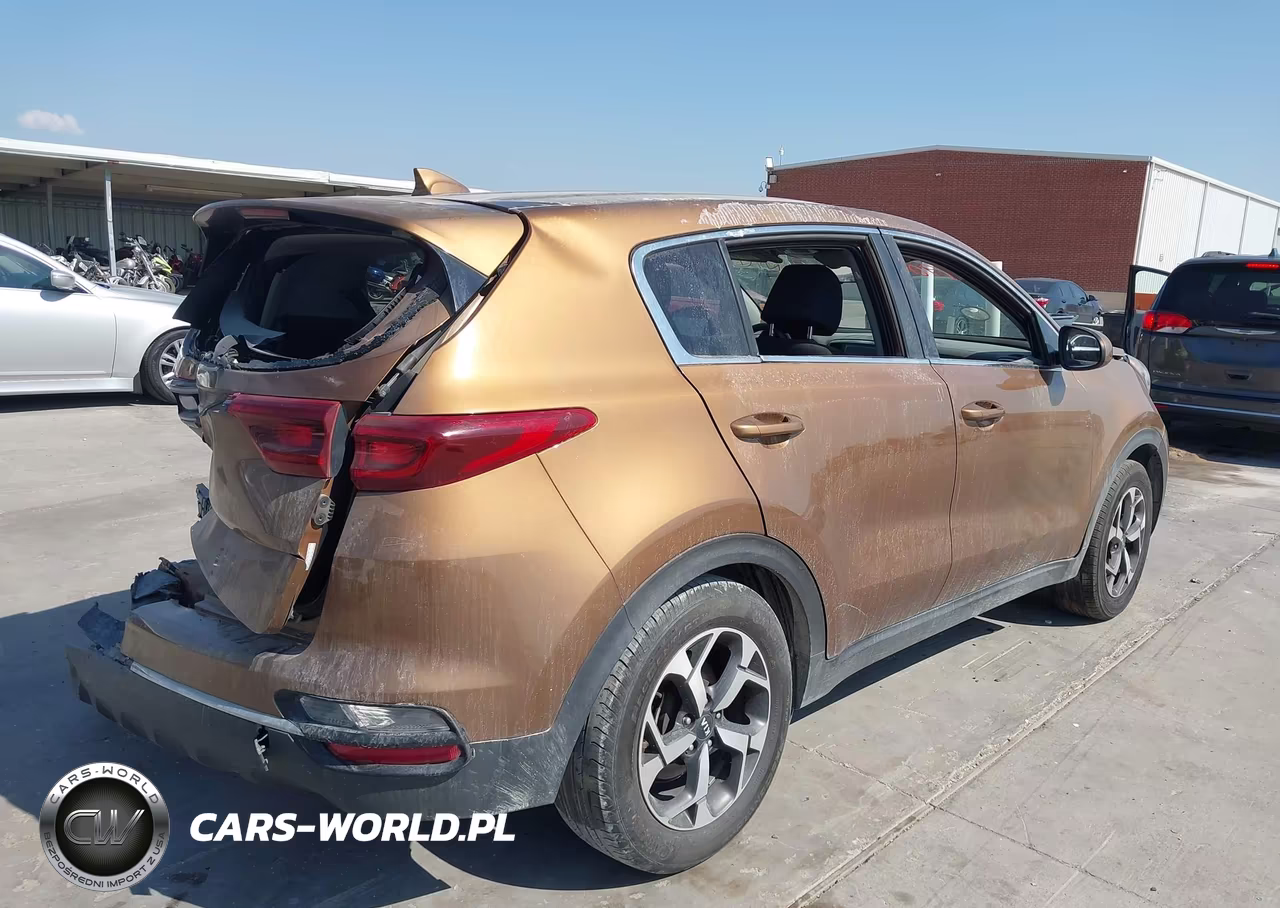 2021 Kia Sportage Lx VIN:KNDPM3AC1M7923033 - 4