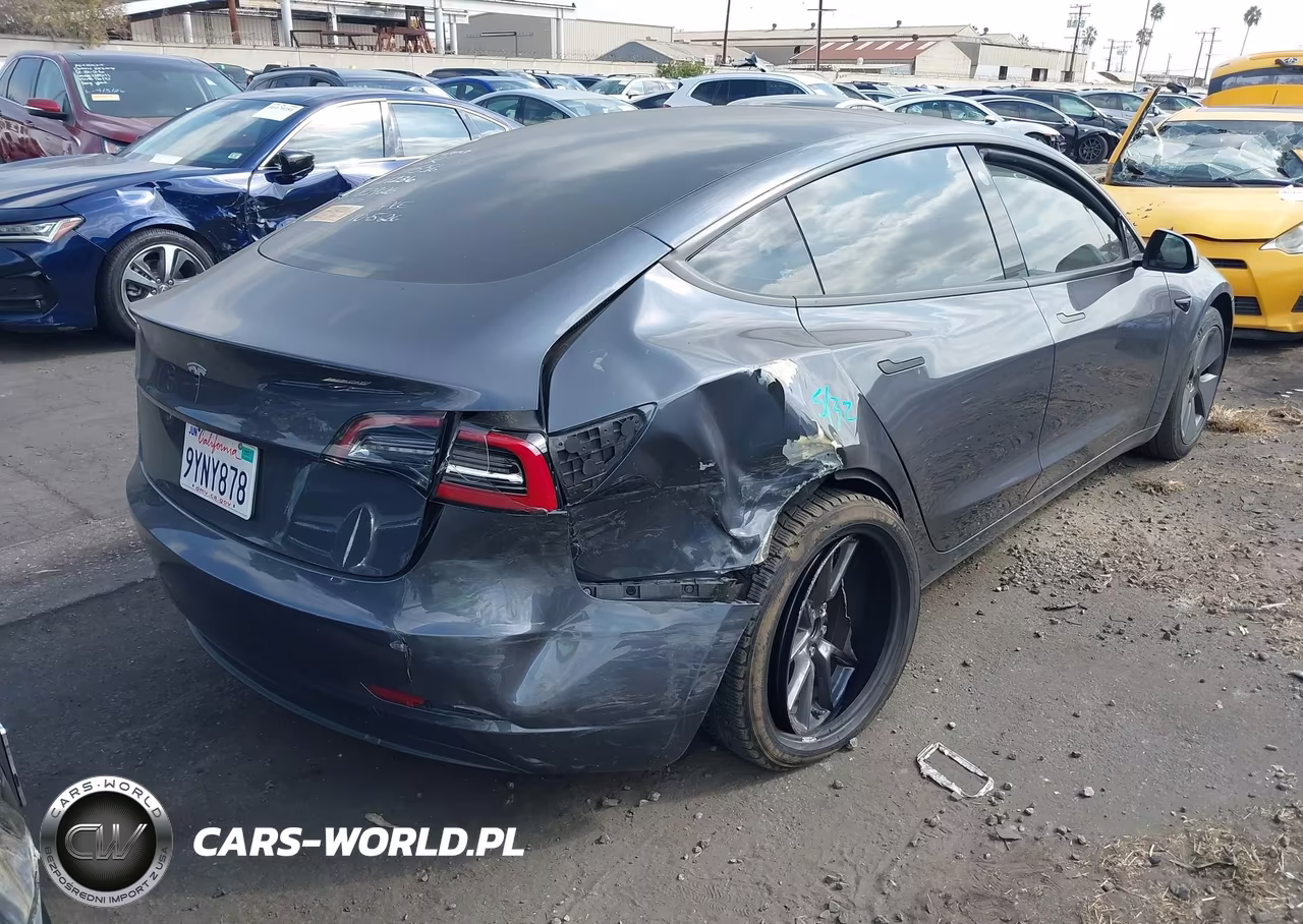 2023 Tesla Model 3 Rear-Wheel Drive VIN:5YJ3E1EAXPF501236 - 4