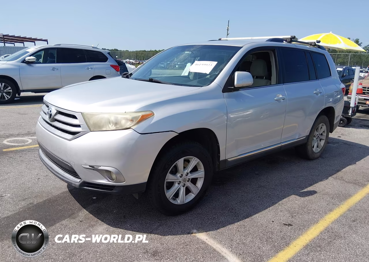 2013 Toyota Highlander Base Plus VIN:5TDZA3EH6DS044852 - 2