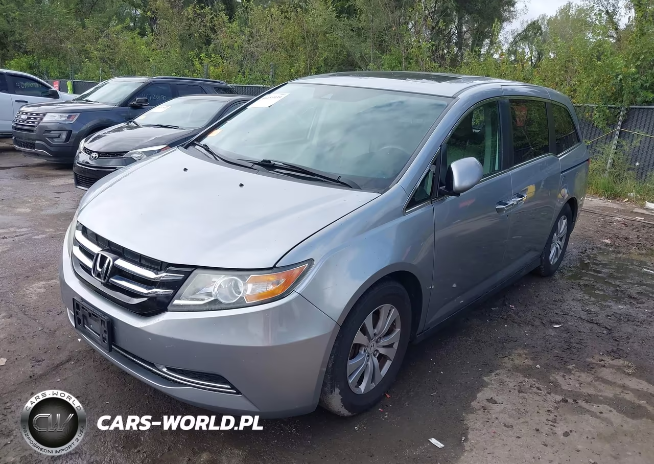2016 Honda Odyssey Ex-L VIN:5FNRL5H64GB092410 - 2