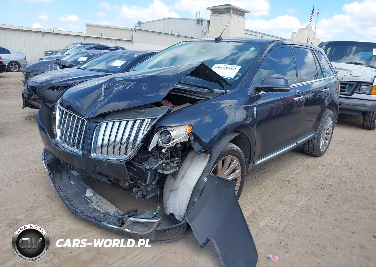 2013 Lincoln Mkx VIN:2LMDJ6JK9DBL29611 - 2