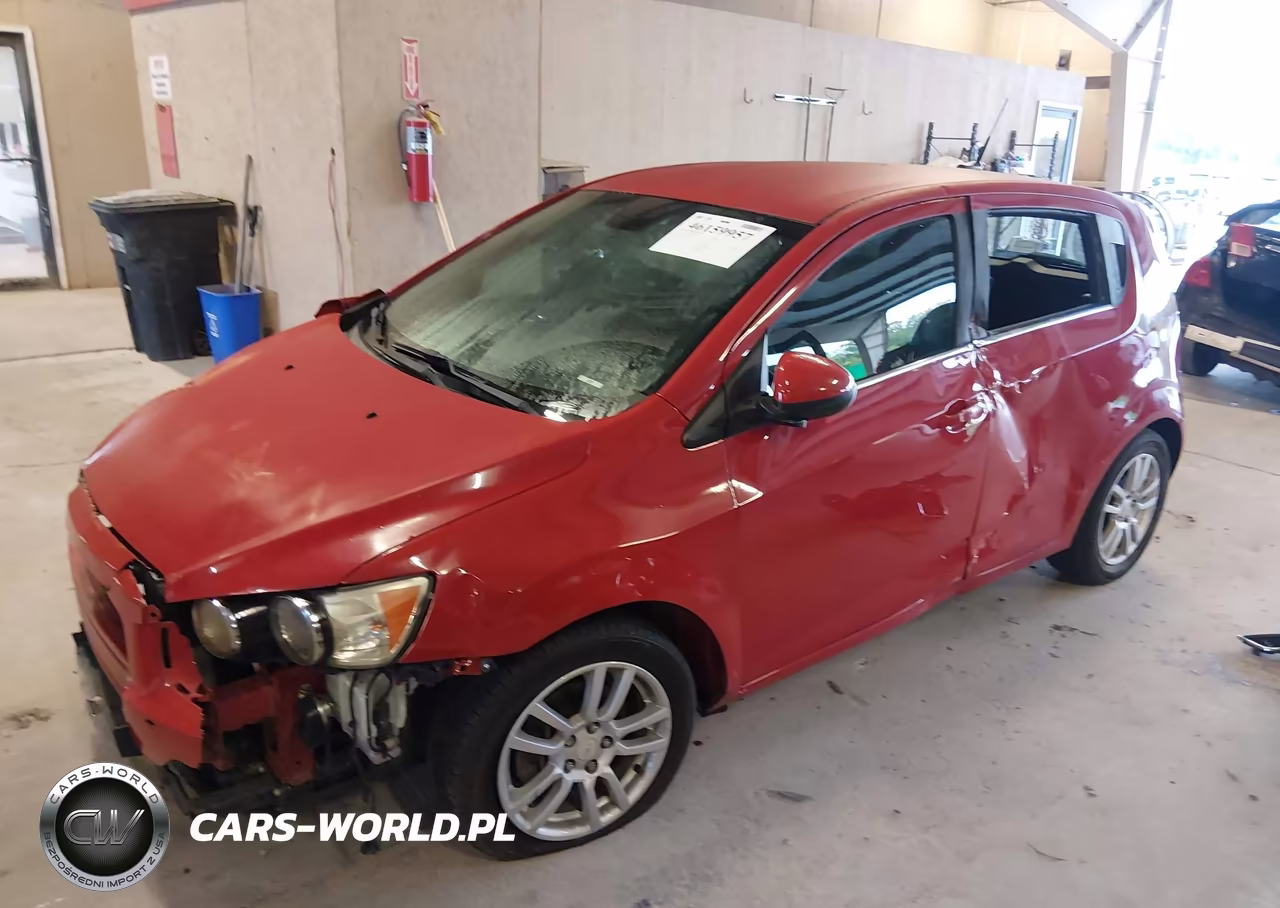 2012 Chevrolet Sonic 2Lt VIN:1G1JC6SH0C4122705 - 2