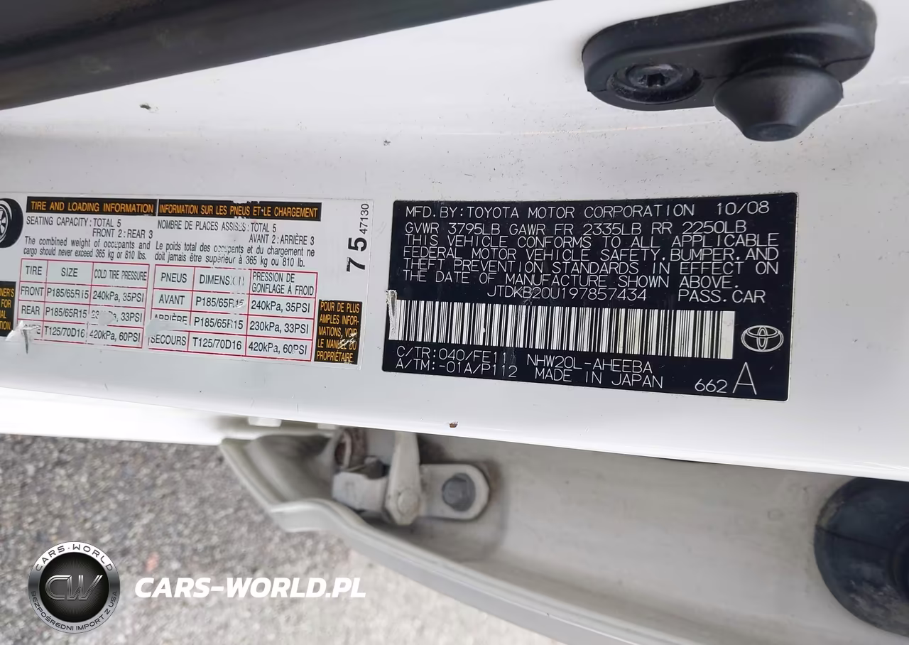 2009 Toyota Prius VIN:JTDKB20U197857434 - 17