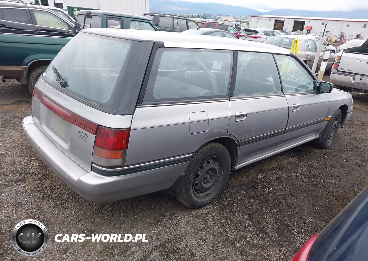 1992 Subaru Legacy L VIN:4S3BJ6327N7907459 - 4