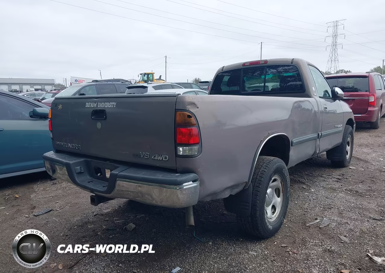 2001 Toyota Tundra Sr5 V8 VIN:5TBKT44141S181590 - 4
