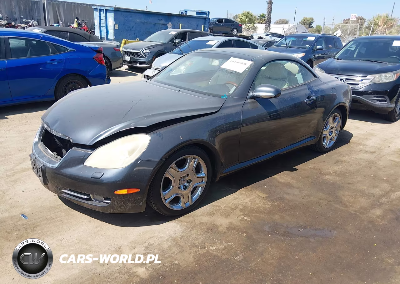2008 Lexus Sc 430 VIN:JTHFN45Y489019660 - 2