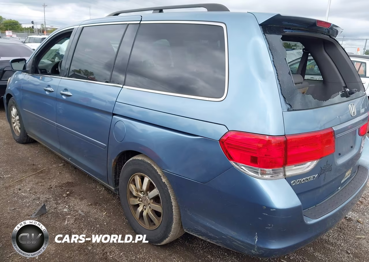 2009 Honda Odyssey Ex-L VIN:5FNRL38709B009717 - 3