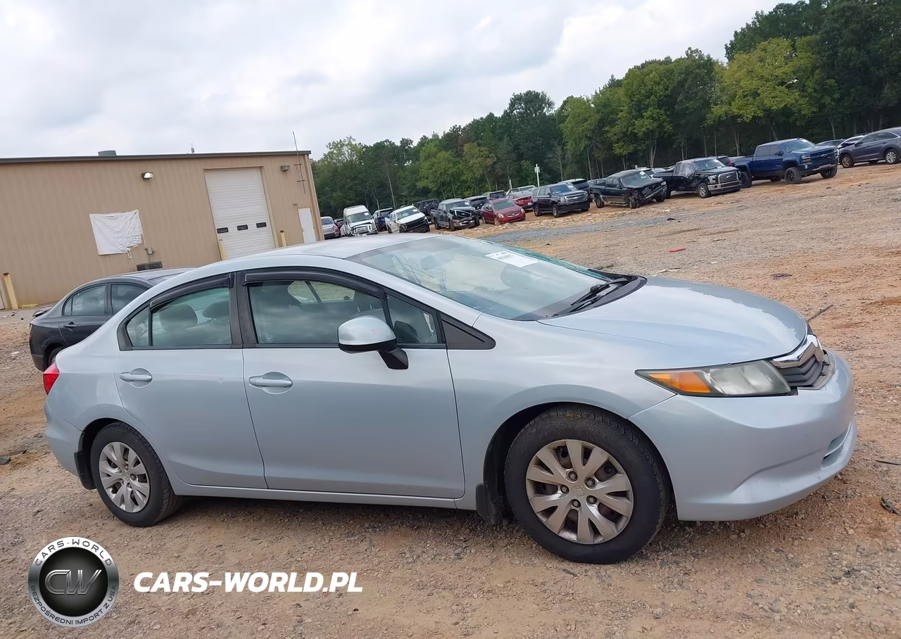 2012 Honda Civic Lx VIN:2HGFB2F5XCH571791 - 13