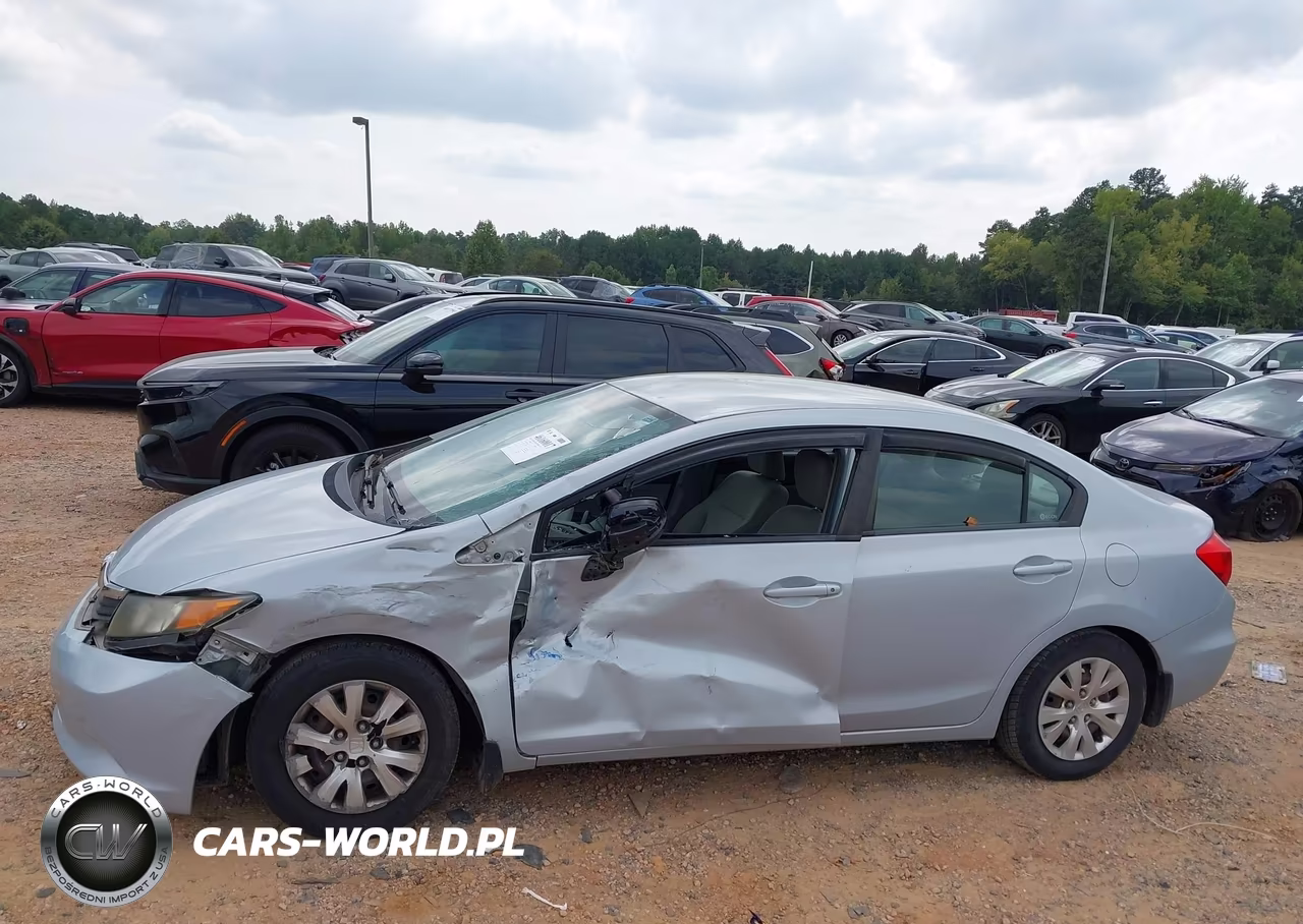 2012 Honda Civic Lx VIN:2HGFB2F5XCH571791 - 14