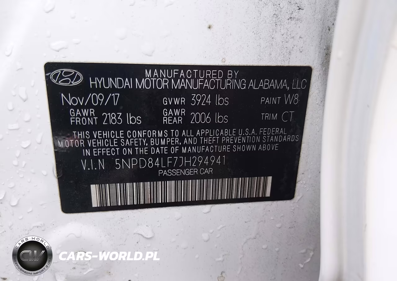 2018 Hyundai Elantra Sel VIN:5NPD84LF7JH294941 - 9