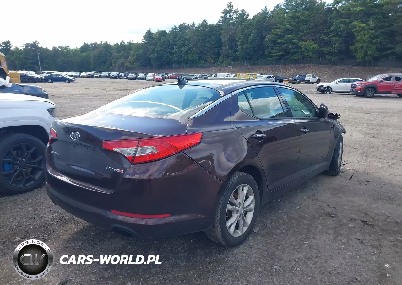 2012 Kia Optima Ex Turbo VIN:5XXGN4A60CG013389 - 4