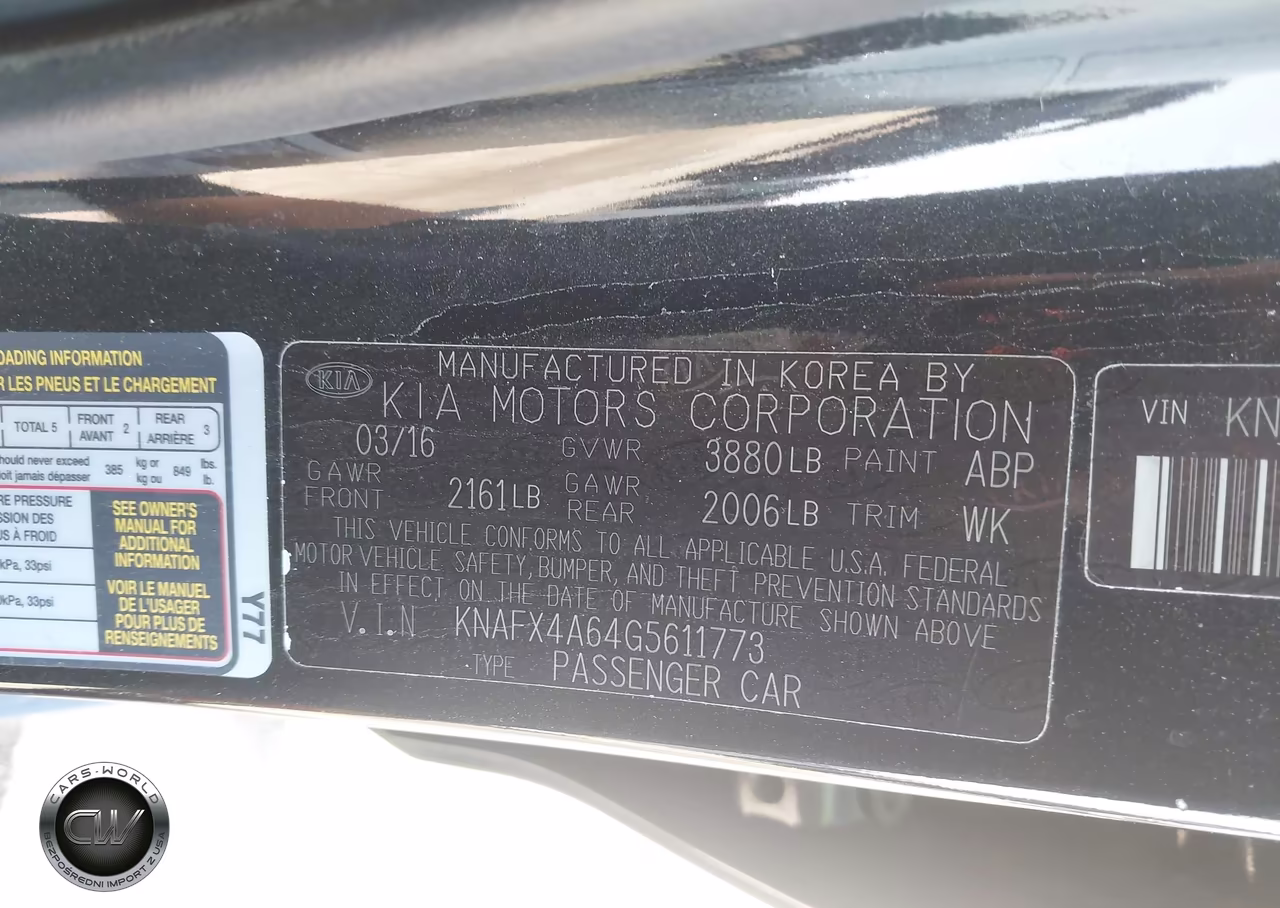 2016 Kia Forte Lx VIN:KNAFX4A64G5611773 - 9