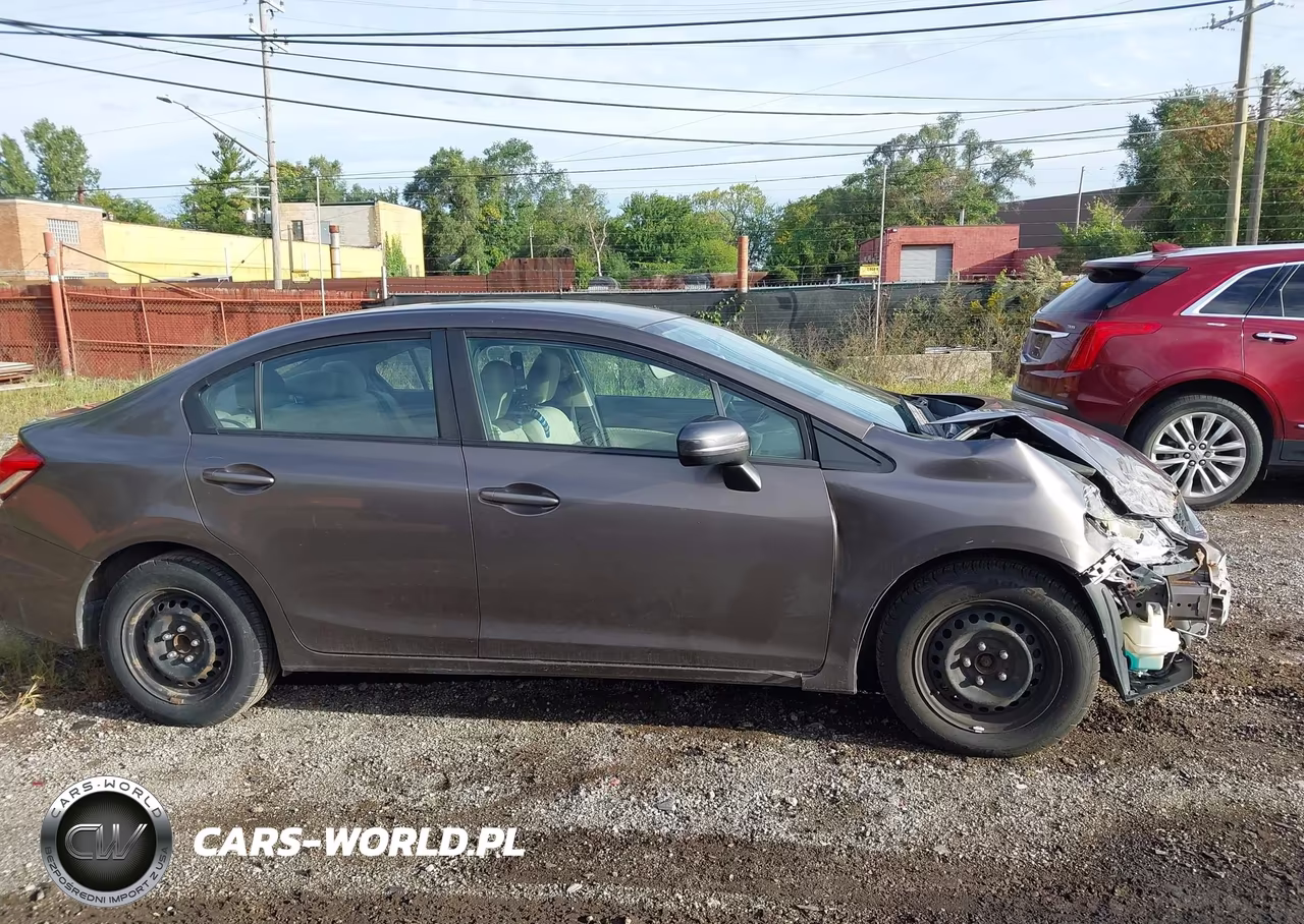 2014 Honda Civic Lx VIN:2HGFB2F51EH507240 - 13